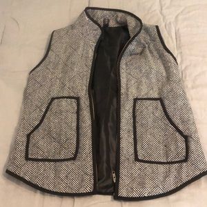 Herringbone vest